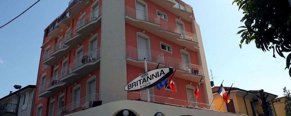 Hotel Britannia Rimini Marina Centro Exteriér fotografie